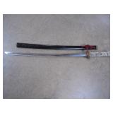 Dragon handles sword