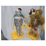 Wizzard of Oz Set of 4 dolls