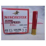 Winchester Super Speed, 410g, 2 1/2", #6,  25ct