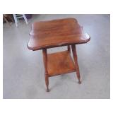Two Tier wood occasional table
