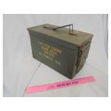 Metal ammo can