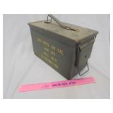 Metal ammo can