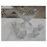 Fostoria Punch Bowl Set
