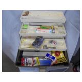 Tackle box w /  misc tackle