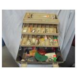 Tackle box w / misc tackle