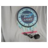 Genuine Draft Light Clock
