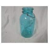 Vintage Blue Ball Ideal Mason Jar