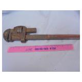 vintage Stillson wrench