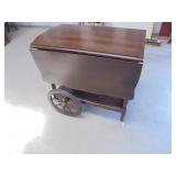 Vintage Wooden Tea Cart