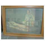 Vintage Nursing Wall Hanging