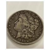 1901-O Morgan Silver Dollar