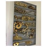 Tray of Costume Jewelry