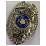 Pennsylvania Certified Police Badge
