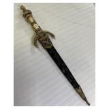 Sword Letter Open Stamped Spain