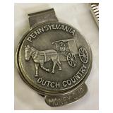 PA Dutch Country money clip