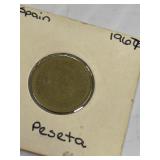 1967 Peseta Spain Coin