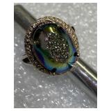 Ring Marked 925 STS Size 5 3/4