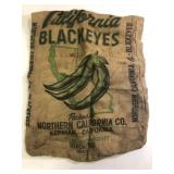 Burlap Blackeye Peas Bags