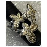 Ring Marked 925 STS Size 6 3/4