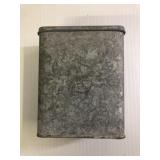 1/2 Gallon Galvanized Can