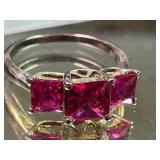 Ring Marked 925 STS Size 7