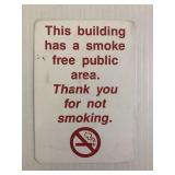 No smoking sign
