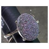 Ring Marked 925 STS Size 7 1/2