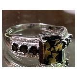 Ring Marked 925 STS Size 7 3/4