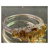 Ring Marked 925 STS Size 8