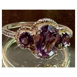 Ring Marked 925 STS Size 8