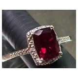 Ring Marked 925 STS Size 8