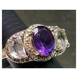 Ring Marked 925 STS Size 8