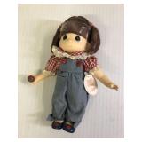 Precious Moments Collection Doll. School girl