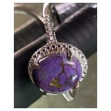 Ring Marked 925 STS Size 8 3/4