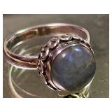 Ring Marked 925  Size 8 3/4