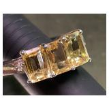 Ring  Marked 925 Size 9