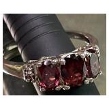 Ring Marked 925 STS Size 9