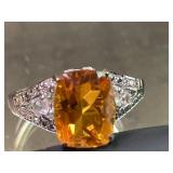 Ring Marked 925 STS Size 9