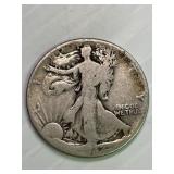 1942 Walking Liberty Silver Half Dollar