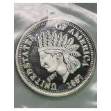 Indian Silver Round 1 Gram