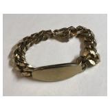 Mens Heavy Metal Chain Bracelet