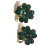 Pair of 4 Leaf Clover Earrings