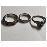 Lot of 3 Rings