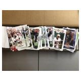 Lot of 1000 football trading Cards