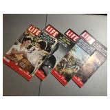 Lot of 4 Vintage 1950s Life Magazines