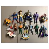 Lot of Action Figures and Small toys