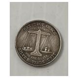 1 Troy oz Ohio Seal-Texas Mint