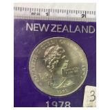1978 New Zealand One Dollar