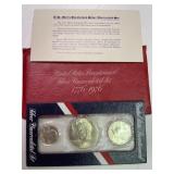 1976 S US BiCentennial Silver UNC Set