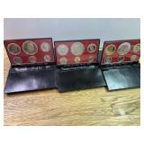 1977, 1978, 1979 US Proof Sets x3